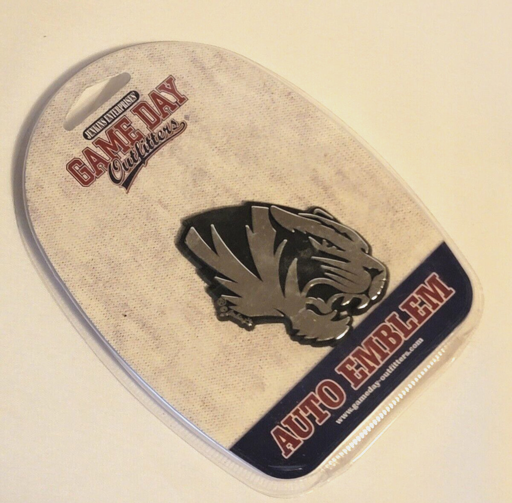 Missouri Tigers Game Day Outfitters Auto Car Emblem Team Logo
